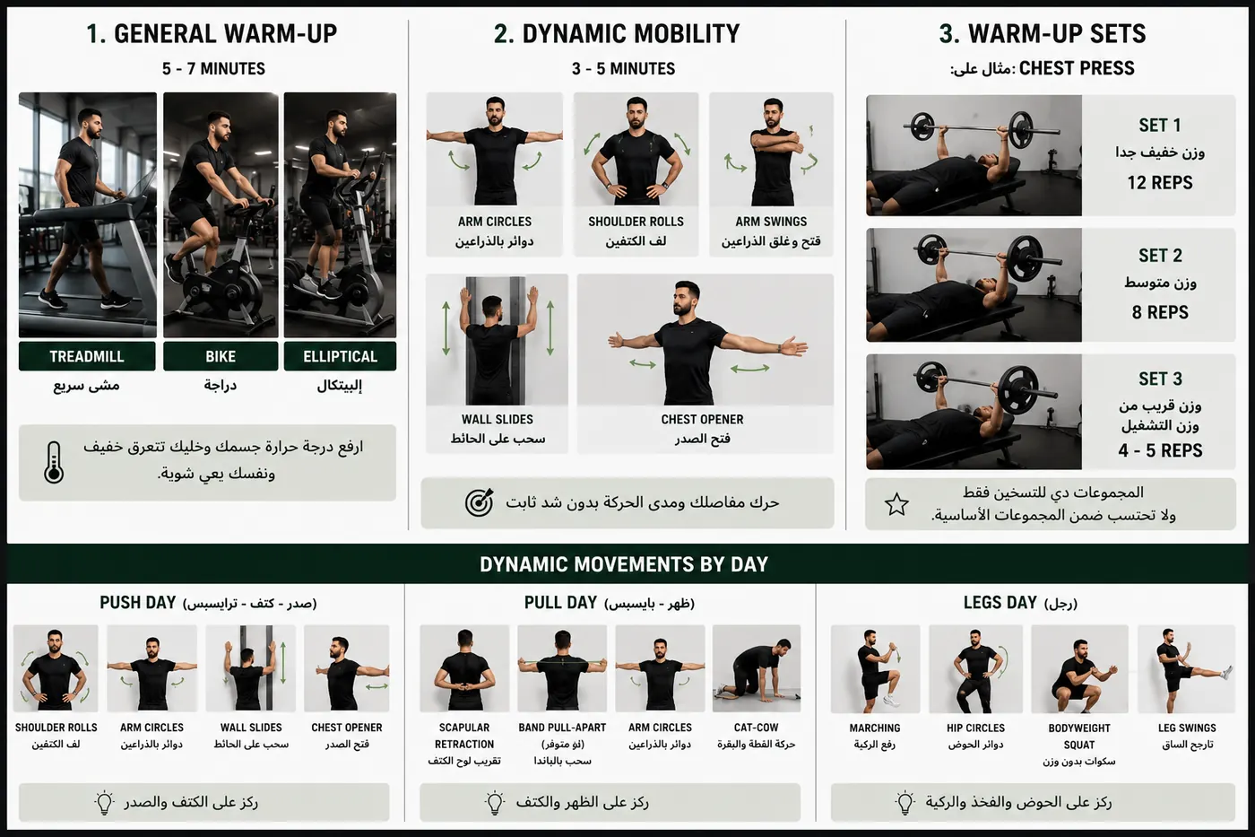 قبل الحديد — Warm-up